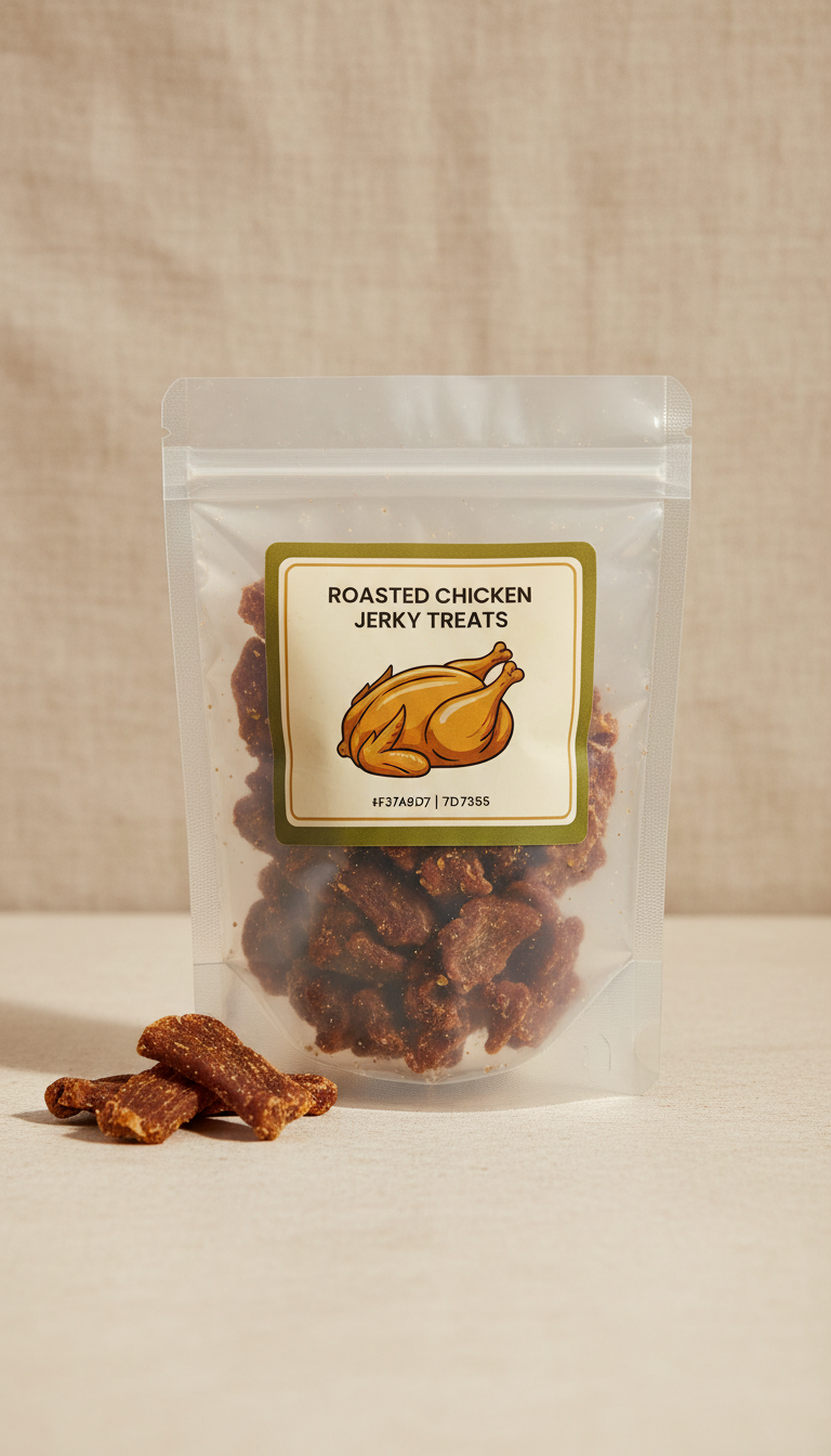 Roasted Chicken Jerky Treats